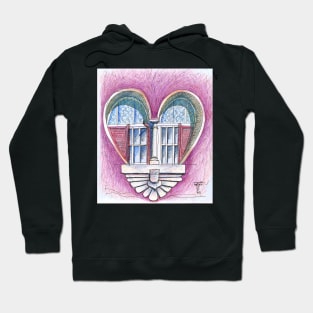 window to the heart Hoodie